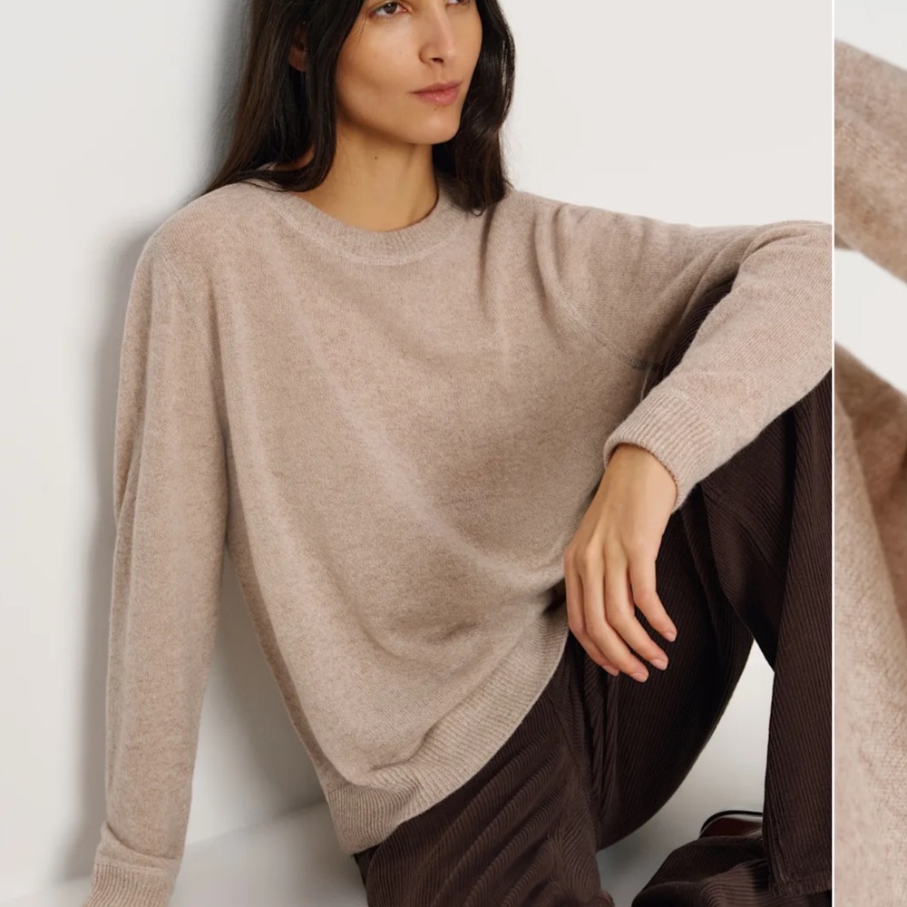 Reformation Cashmere Boyfriend Sweater